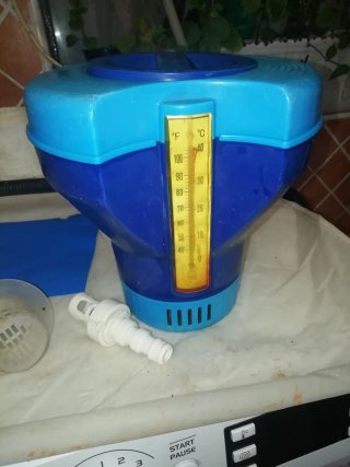 Accesorio Limpieza Piscina Azul