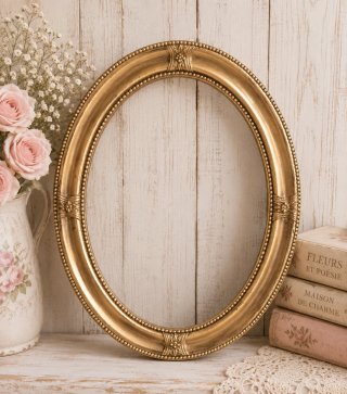 Lote Marcos decorados con pan de oro