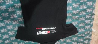 Camiseta Polo BOXZERO Negra Talla M