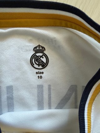 Equipación Real Madrid Vini Jr. Talla 10