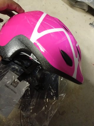 Caschetto MET Elfo 46/53cm Rosa Bambina