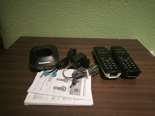 Panasonic KX-TG1612 Teléfono Inalámbrico Twin/Duo