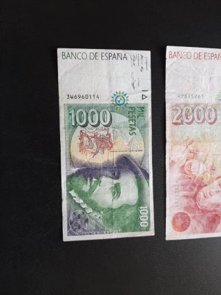 BILLETES ESPAÑOLES DE 1992