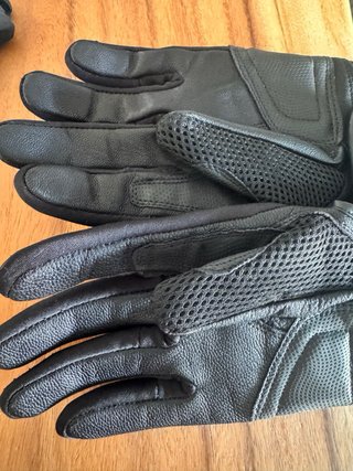 Guantes de moto Spartan verano negros
