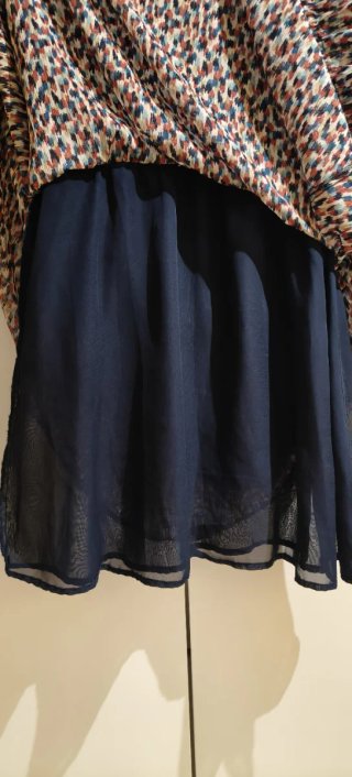 Vestido Springfield Talla M Estampado