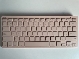 Teclado NGS compacto rosa