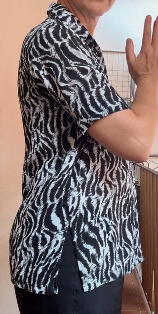 Camisa Vintage Cebra