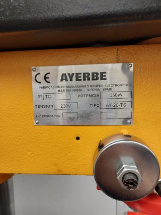 Taladro Columna AYERBE AY/20/TS 650W