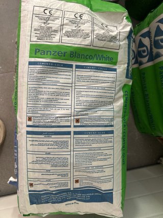 Papresa Panzer Blanco Cemento Cola 25 Kg