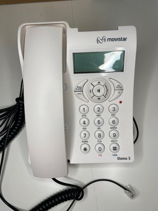 Teléfono Fijo Movistar Domo 3 Blanco