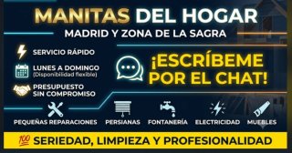 Manitas del hogar,zona Madrid/ comarca de la sagra