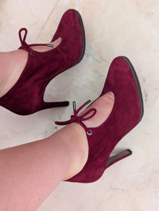 Zapatos de tacón piel mujer talla 37 Nuevo