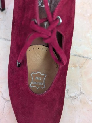 Zapatos de tacón piel mujer talla 37 Nuevo
