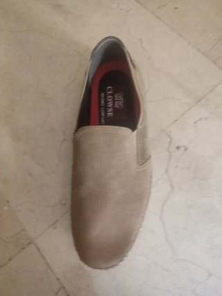 Zapatos planos denim azul T43
