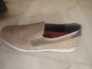 Zapatos planos denim azul T43
