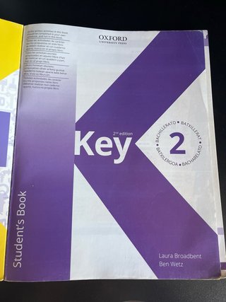 Libro de Ingles de 2 de bachillerato.
