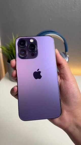 iPhone 14 Pro Max Negro/Morado