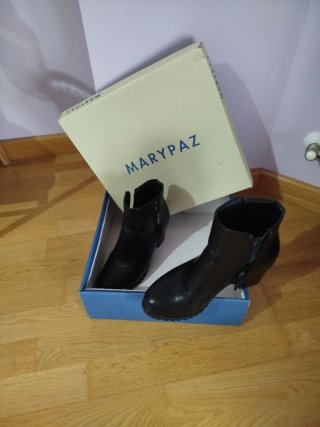 botines Marypaz negros mujer