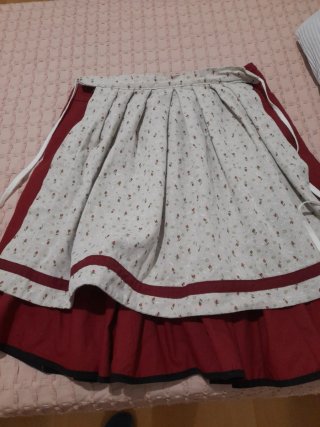 Traje Regional Euskadi Falda Hecha a Mano