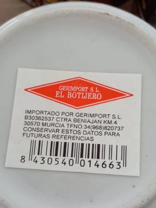 Lote 6 Ceniceros Gerimport El Botijero