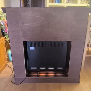 Chimenea eléctrica Chicago 2000W con mueble