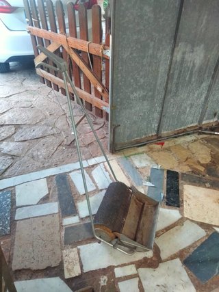 Máquina recoge aceitunas