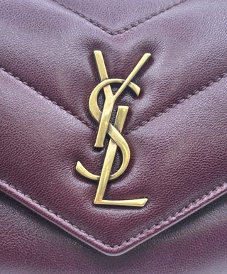 Bolso Saint Laurent Mini Lou Lou Morado