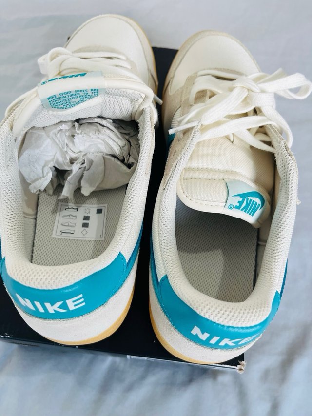 Nike Field General 45 Beige Turquoise Sneakers New