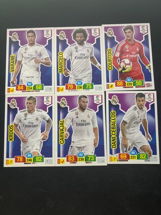 Cromos Real Madrid 2018-19