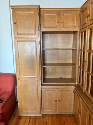 Mueble de salón de madera