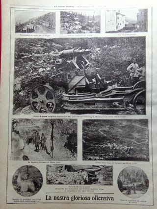 La Tribuna Illustrata 23 Settembre 1917 WW1