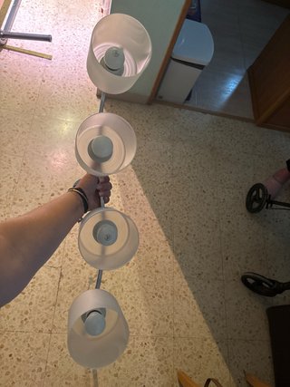 Lámpara de techo moderna 4 focos
