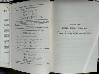 Álgebra y análisis. Ejercicios