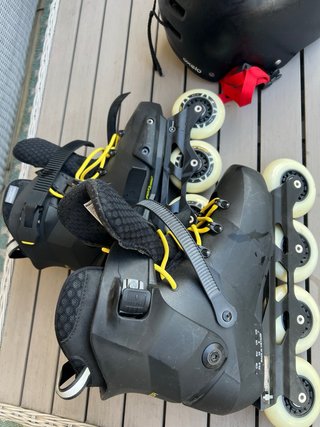 Rollerblade Twister Edge T39 Negro/Amarillo
