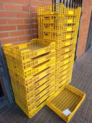 Bandejas Panrico Vintage Amarillas