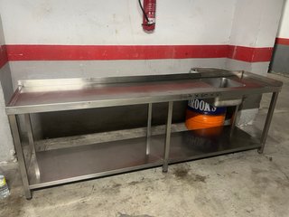 Fregadero industrial