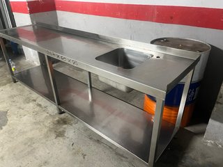 Fregadero industrial
