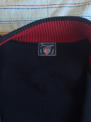 Jersey de punto Azul Talla M