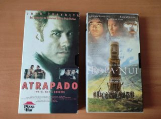 Lote 4 Películas VHS (Instinto Básico, Seven, Atra