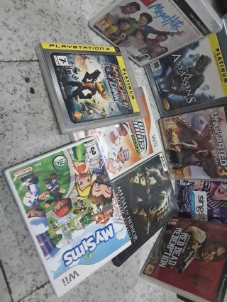 Lote Videojuegos PS3, Wii, PC