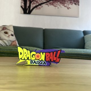 Letrero Dragon Ball Daima Impresión 3D