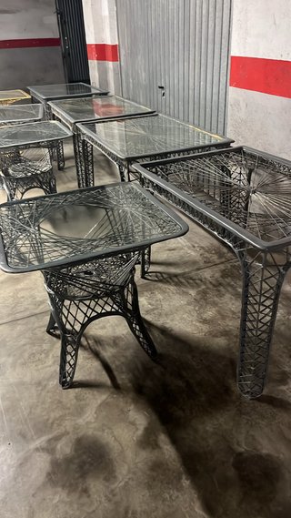 Oferta !!!!!!! mesas de terraza con cristal 40€/Ud