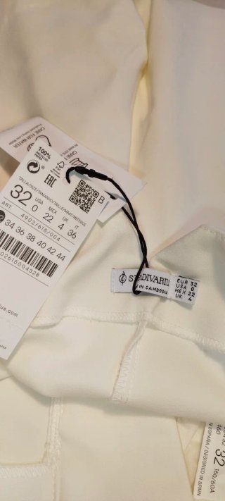 Pantalones cortos blancos