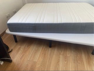 Colchón Ikea 140cm con canapé