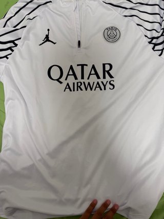 Conjunto Chándal PSG Jordan Blanco y Negro