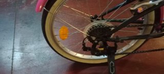 Bicicleta infantil niña