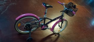 Bicicleta infantil niña