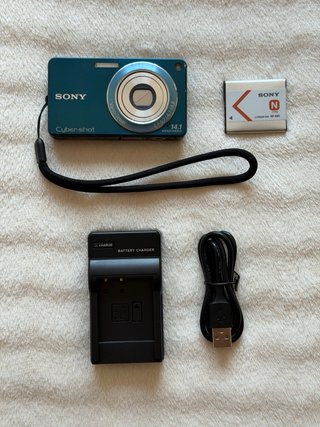 Sony Cyber-shot DSC-W350 Cámara Digital Azul