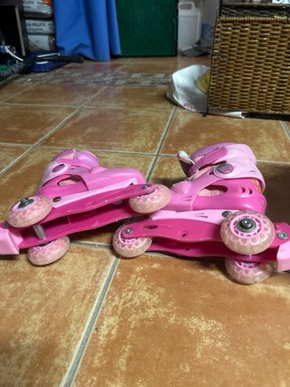 Patines rosas niña Hello Kitty