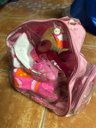Patines rosas niña Hello Kitty